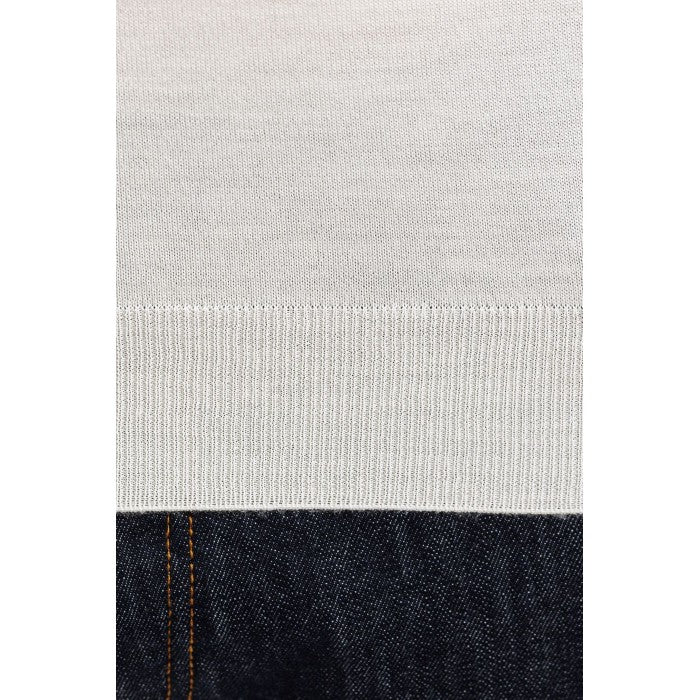 Long-Sleeve Crew Neck Sweater In Fine Merino Wool
