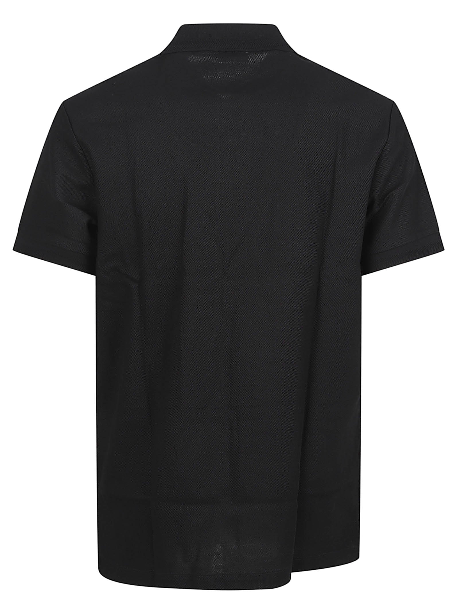 Cotton Polo Shirt with Equestrian Knight Design