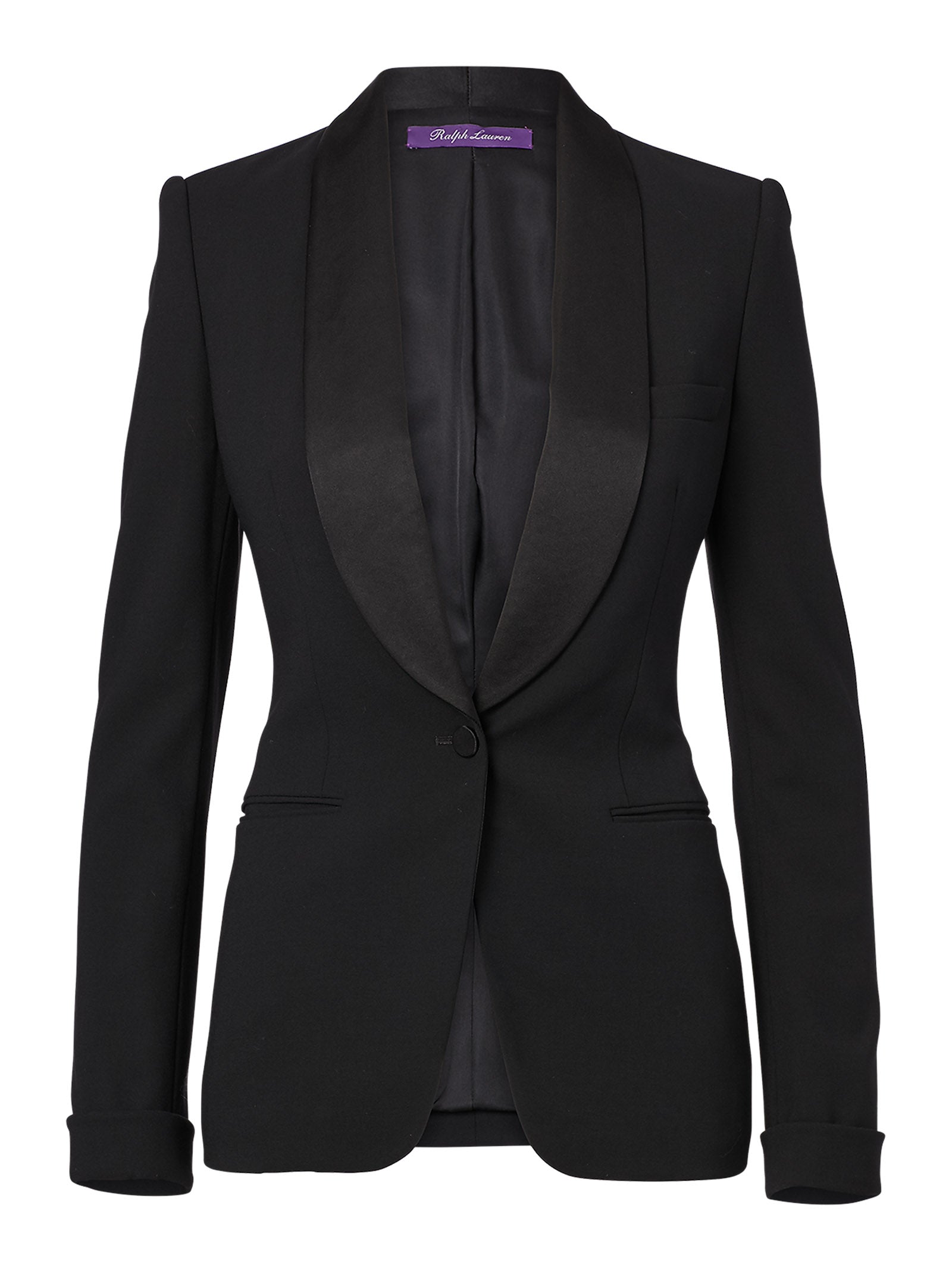 Tailored Black Tuxedo Jacket