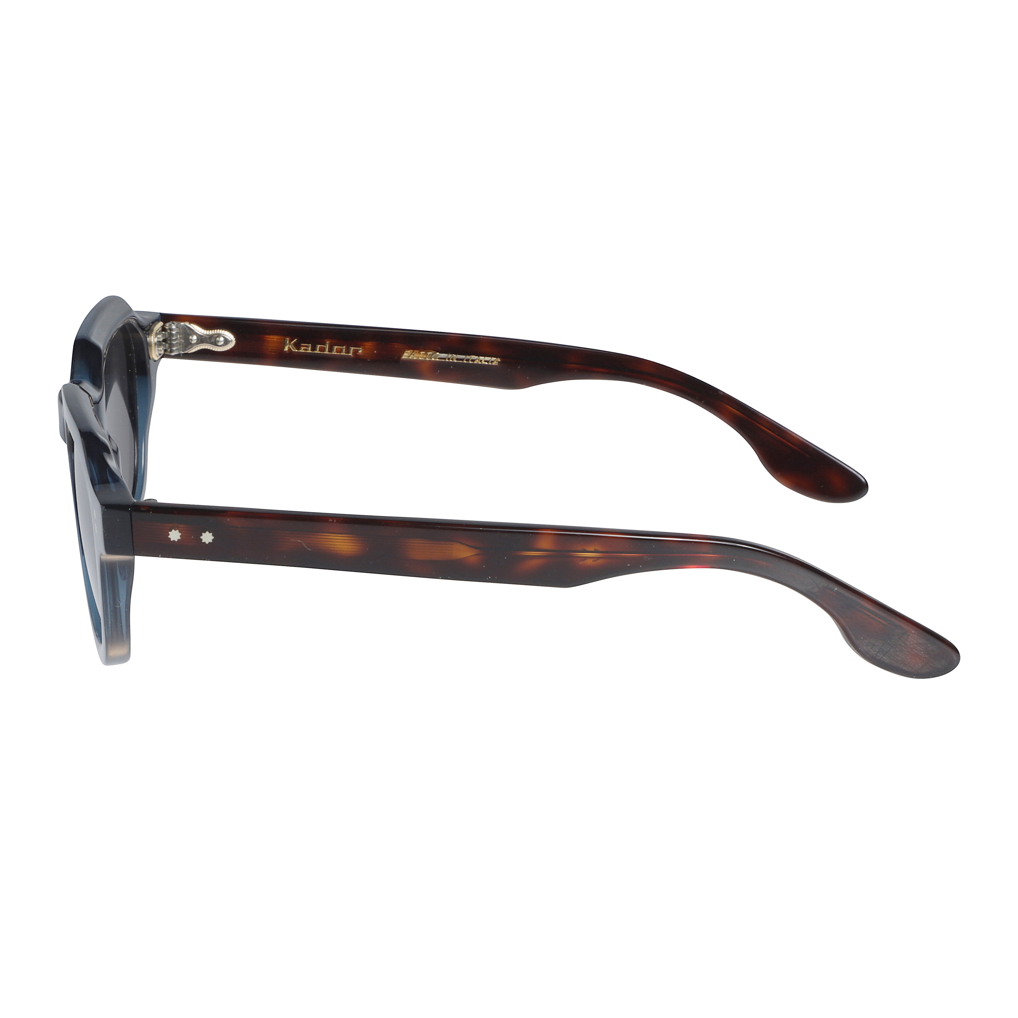 K-Story Square Frame Sunglasses with Tortoiseshell Arms