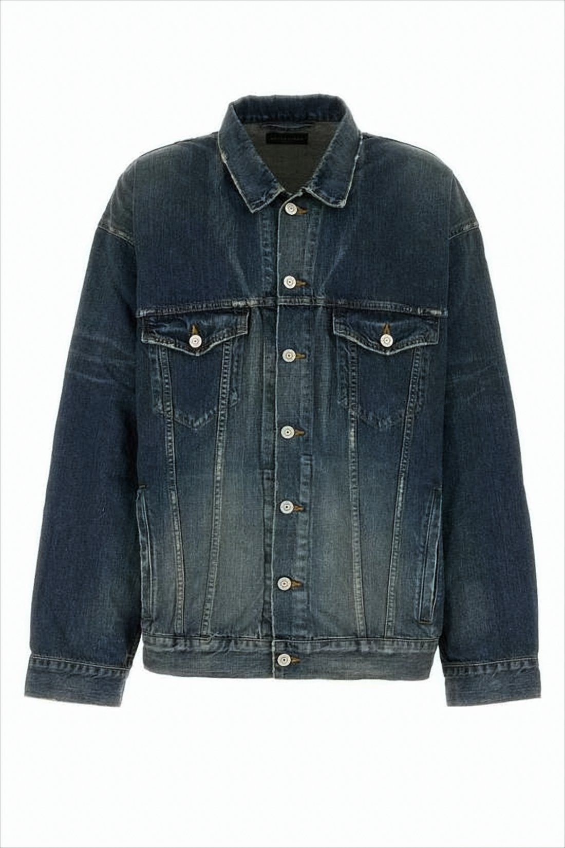 Classic Denim Jacket with Bold Graphics