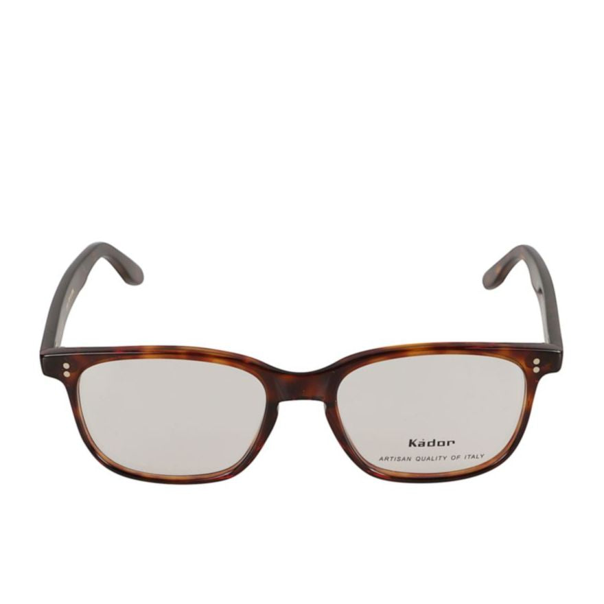 Karso Tortoiseshell Rectangular Frame Eyeglasses with Metallic Accents