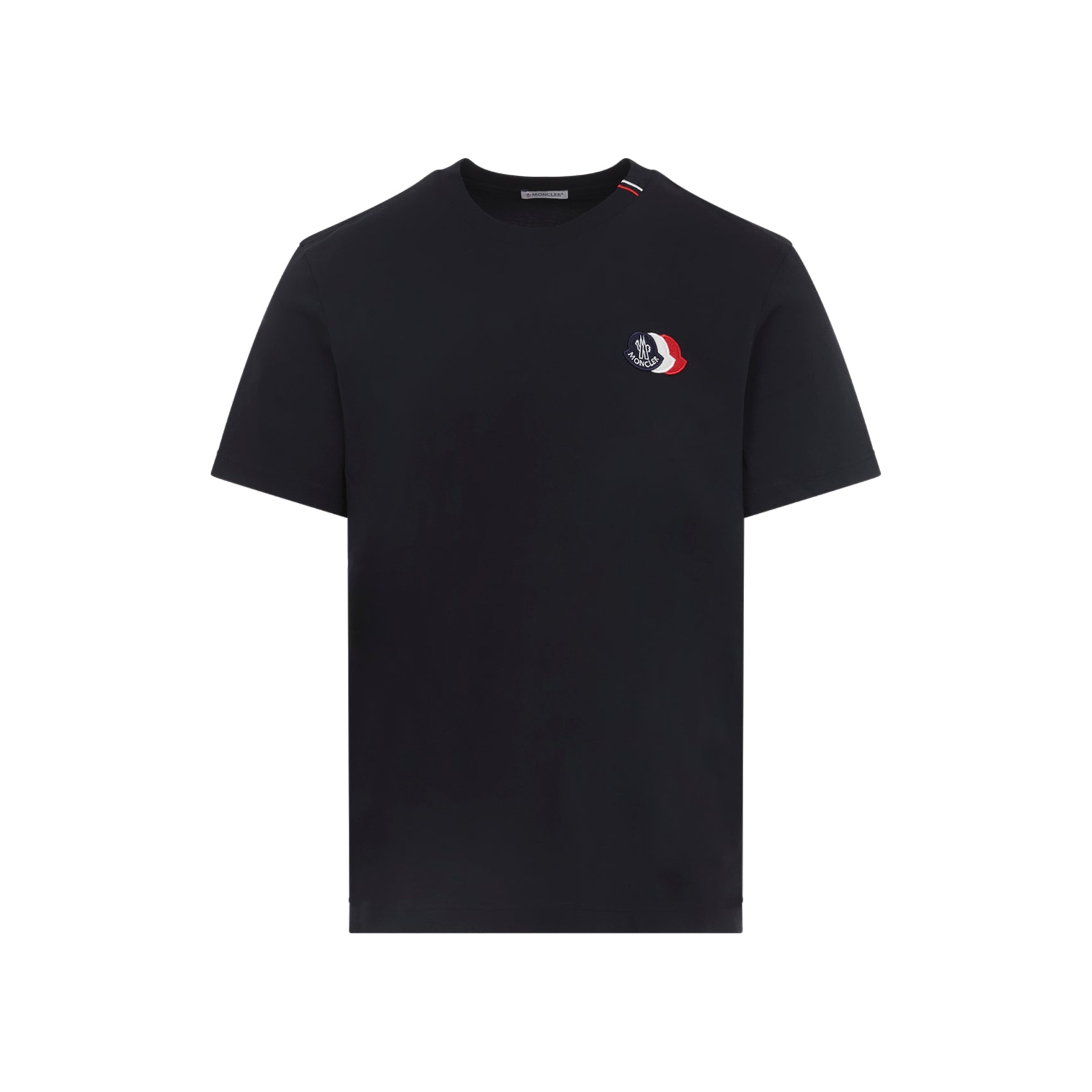 Short-Sleeved Cotton Crew Neck T-Shirt