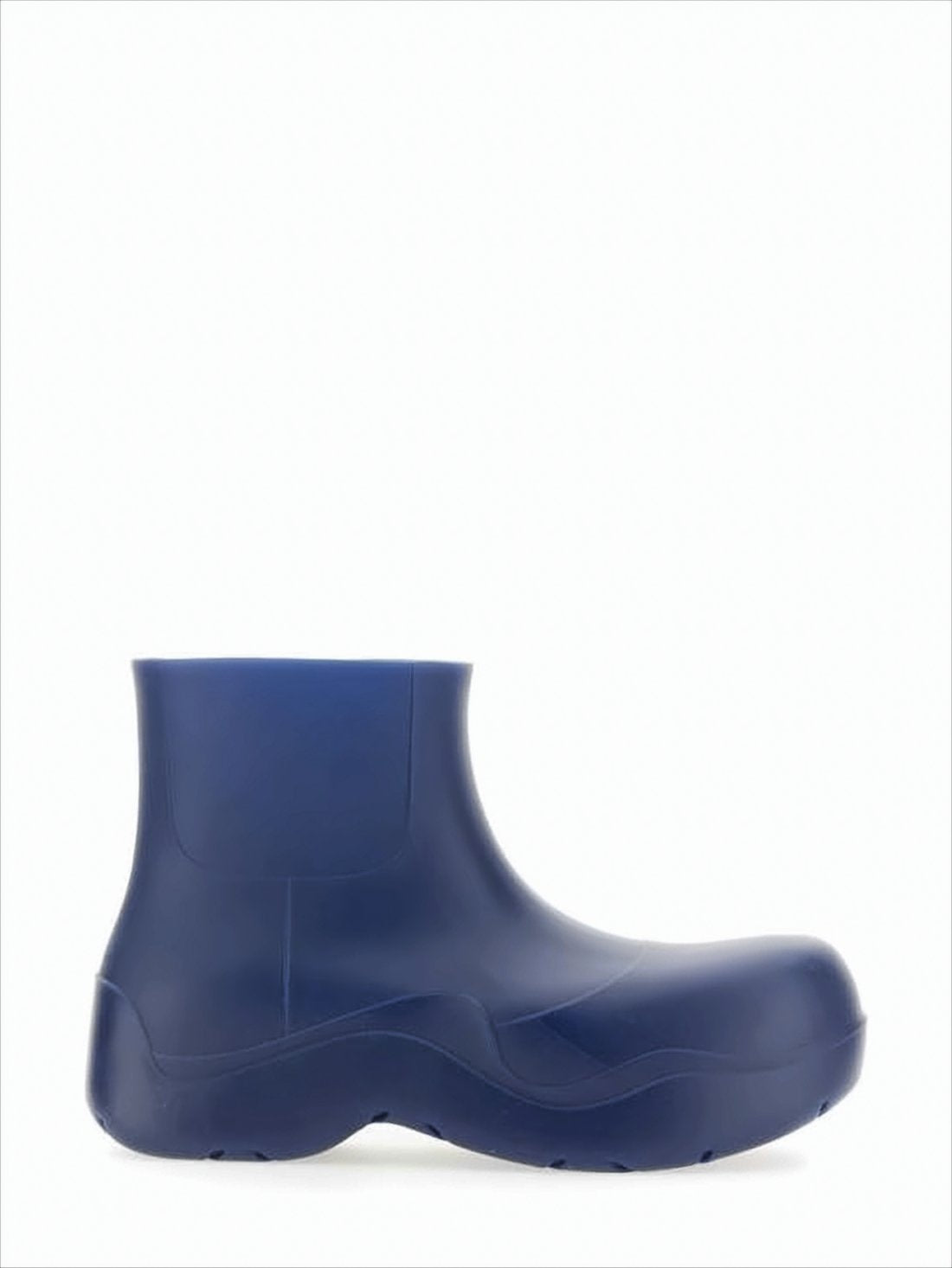 Matte Rubber Ankle Boots