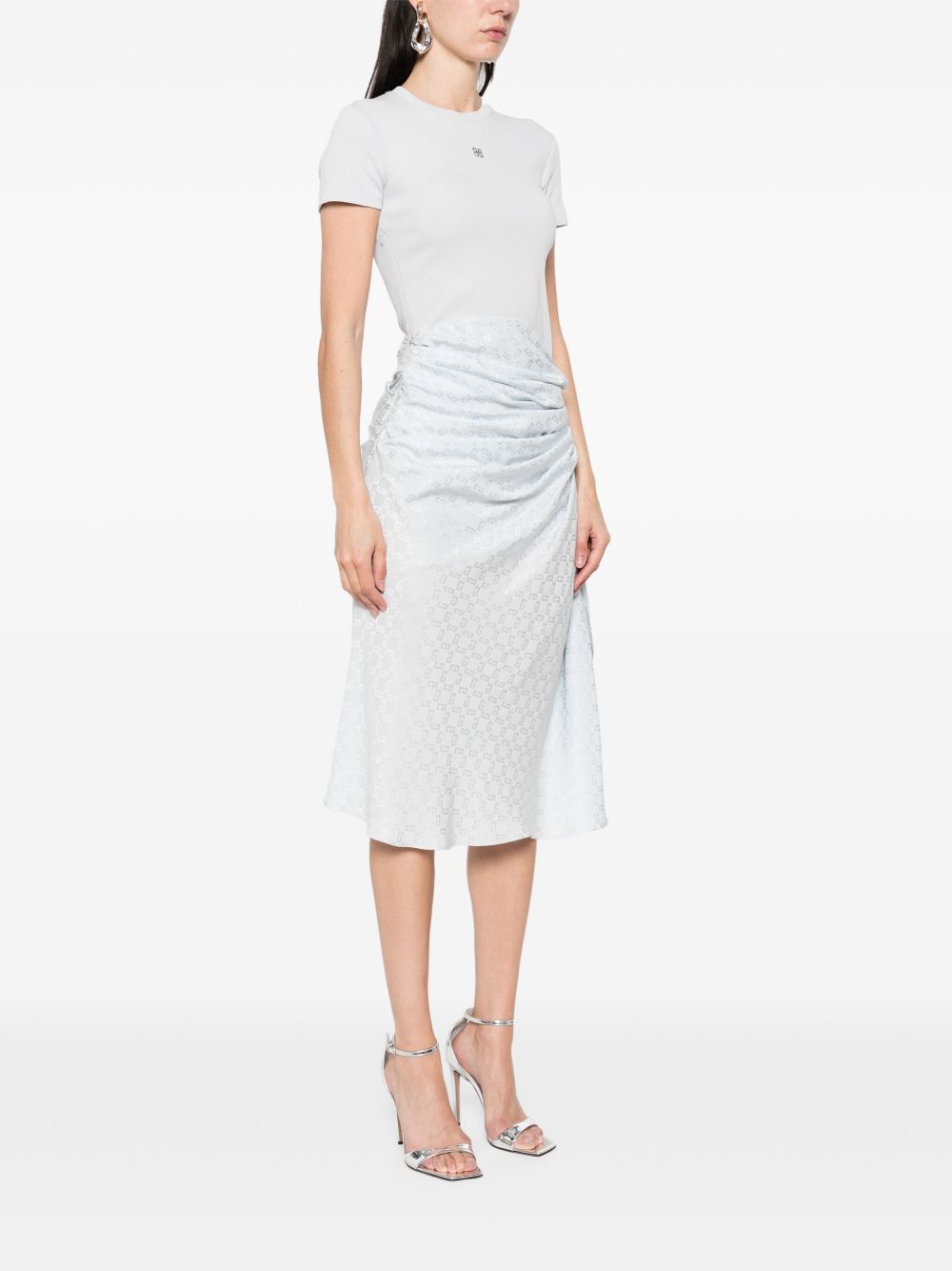 Light Blue Midi Dress