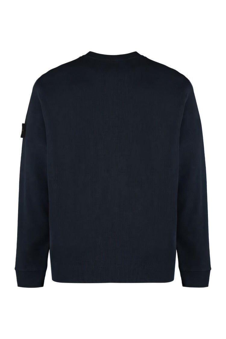 Ribbed Black Sweater