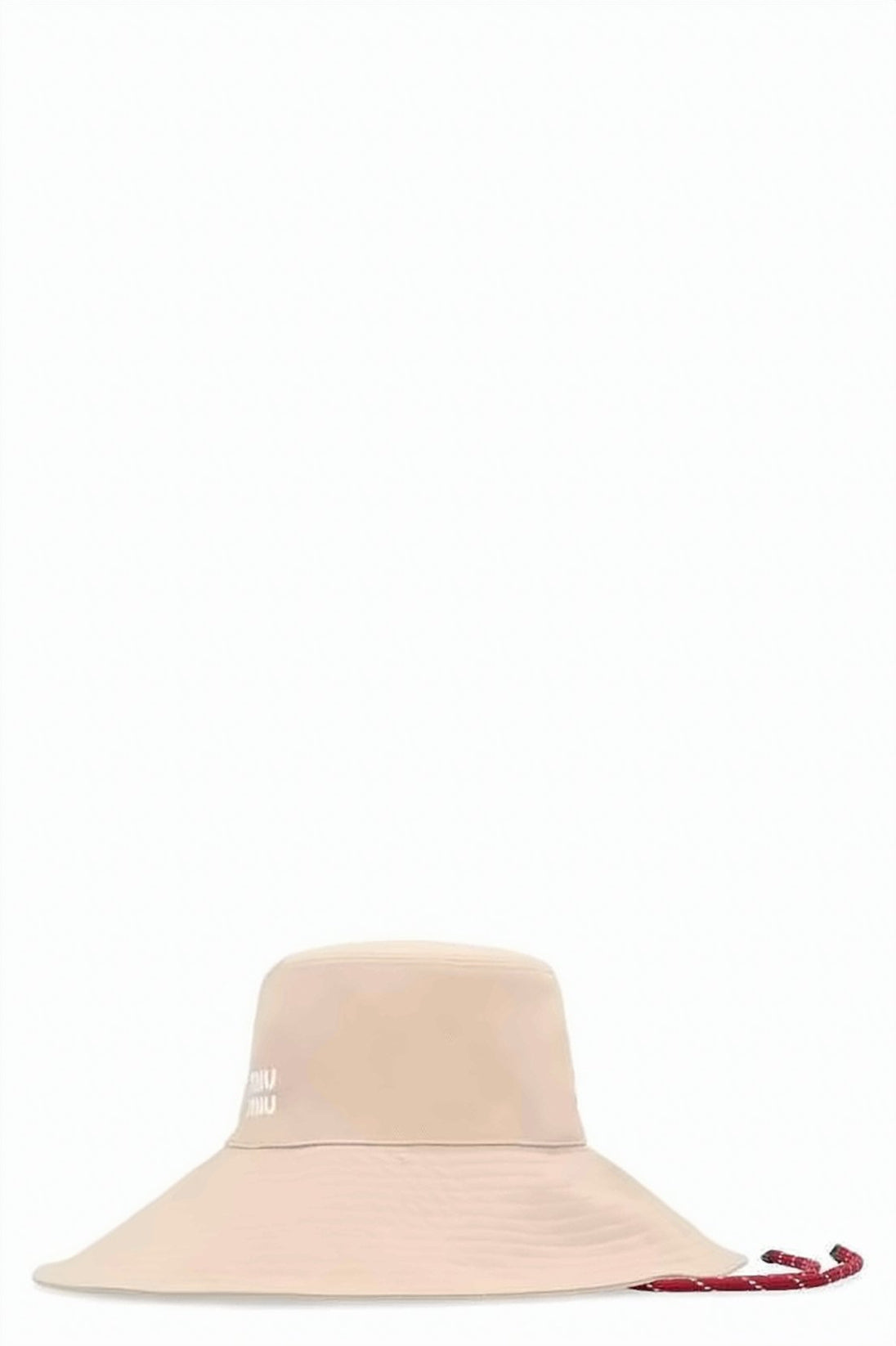 Wide-Brimmed Cotton Bucket Hat