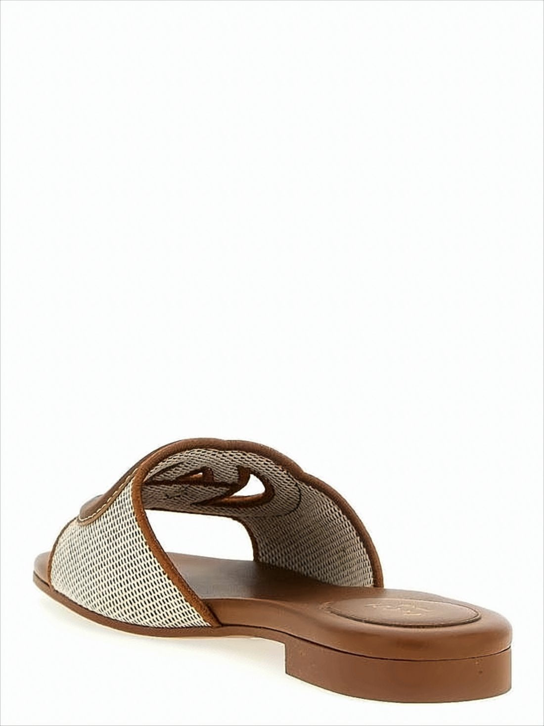 Minimalist Interlocking Double-G Logo Sandals