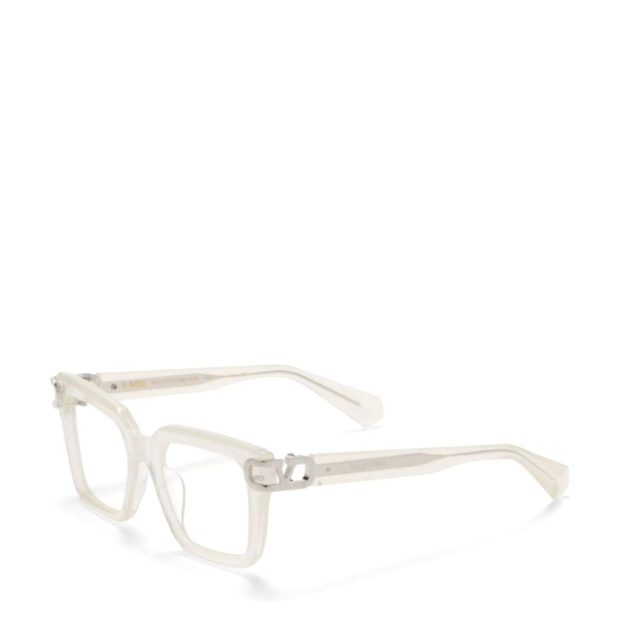 V - Side Oversized Square Frame Sunglasses