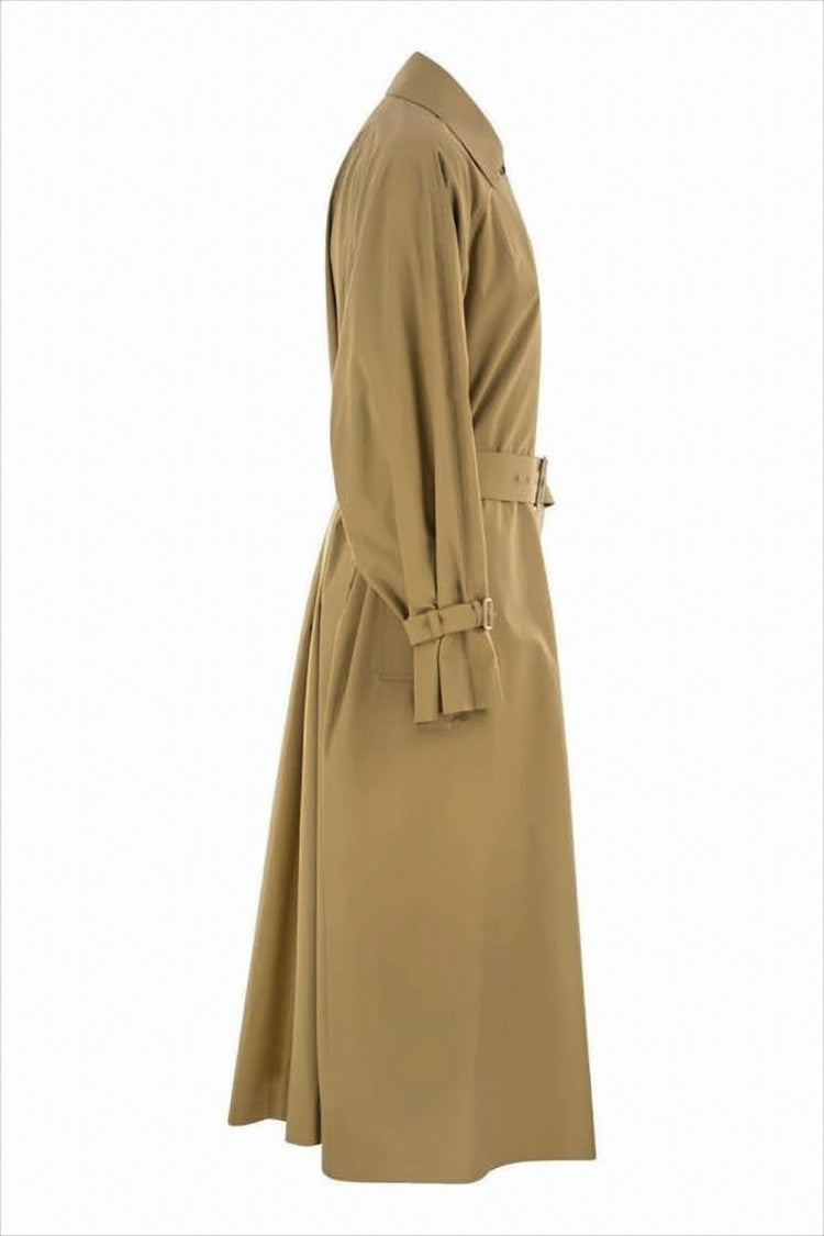 Structured Brown Trench Coat