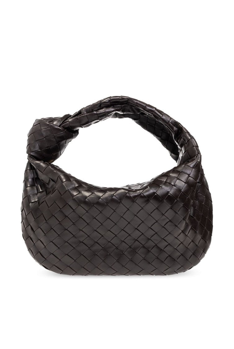 Woven Leather Tote Bag