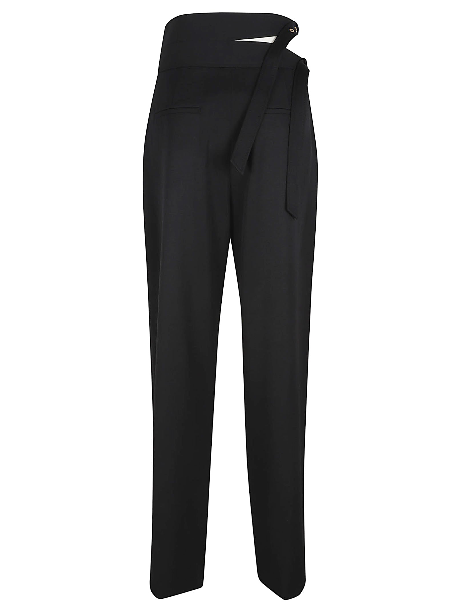 High-Waisted Tailored Trousers