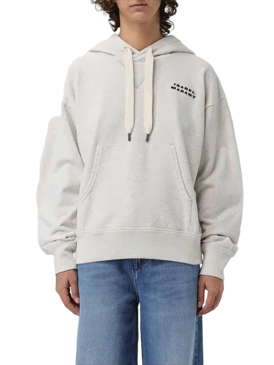 Relaxed Fit Hoodie with Adjustable Drawstring