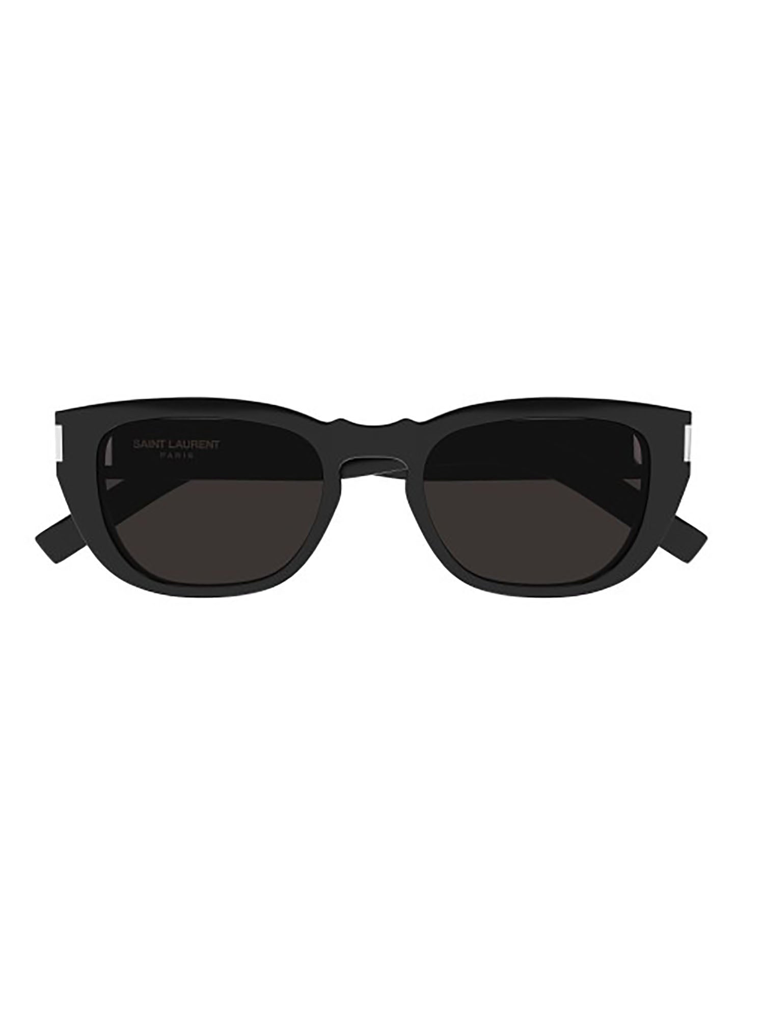 SL 601 Sunglasses with Angular Silhouette and Glossy Finish