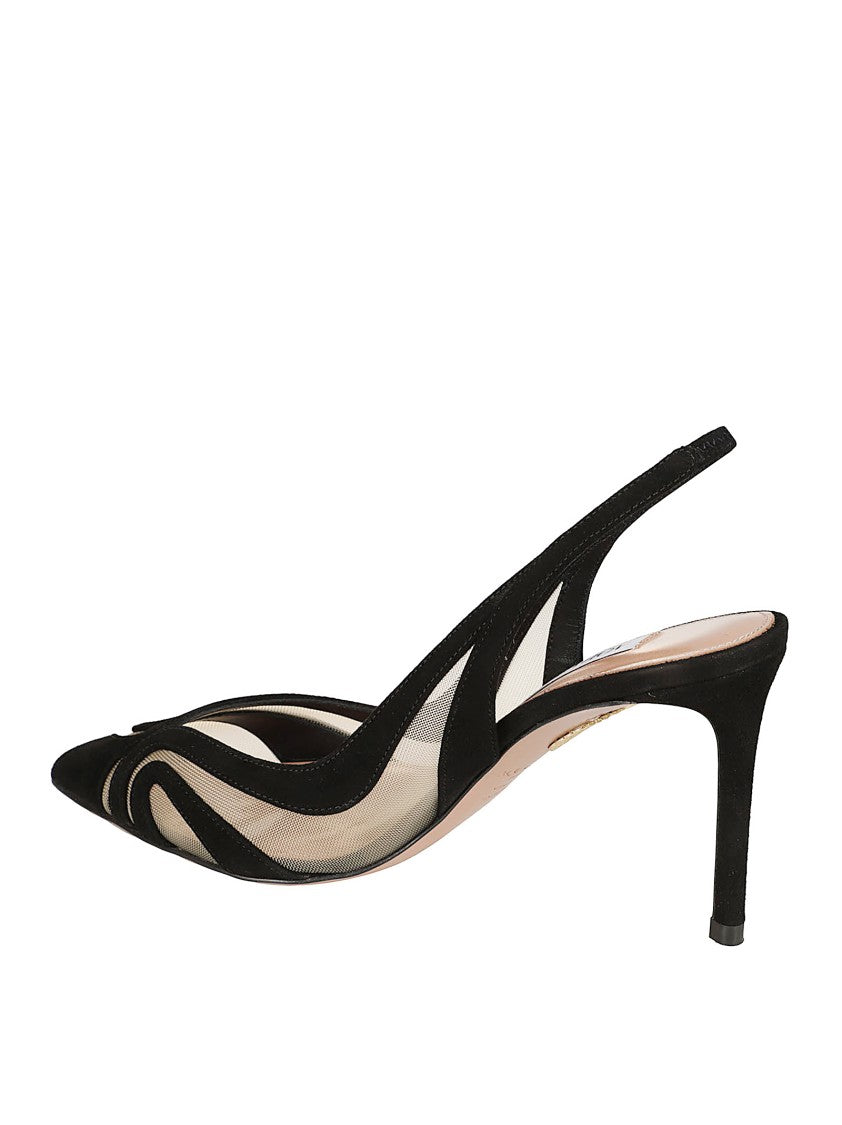 Slingback Pumps With Pointed Toe