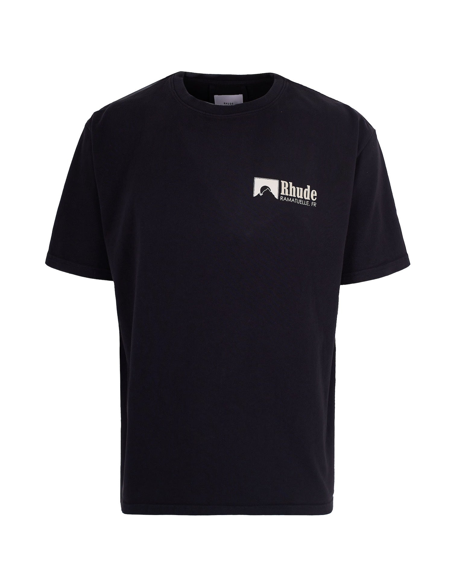 Crew Neck Boxy T-Shirt with Vintage Wash