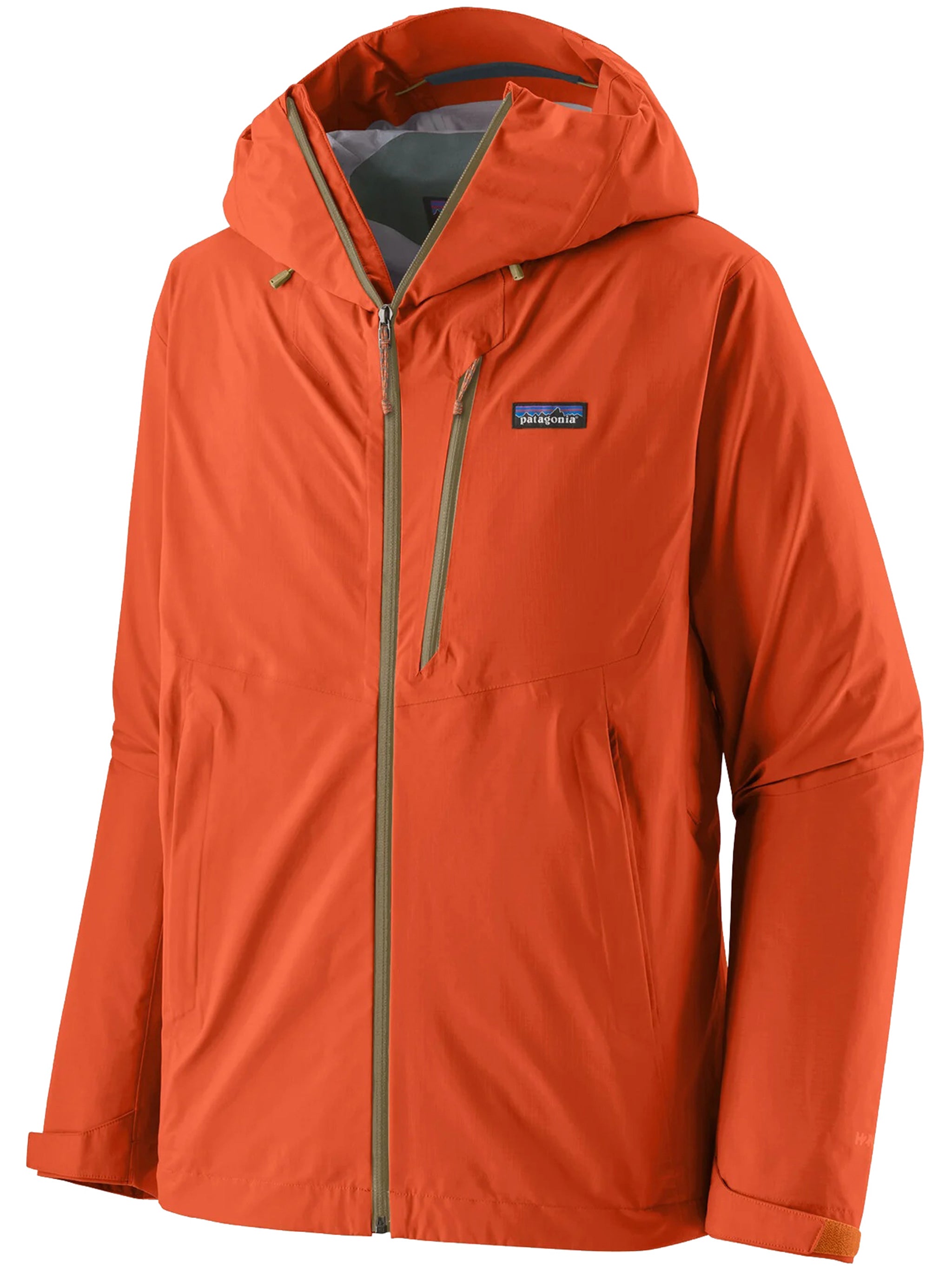 Orange Granite Crest Rain Rain Jacket