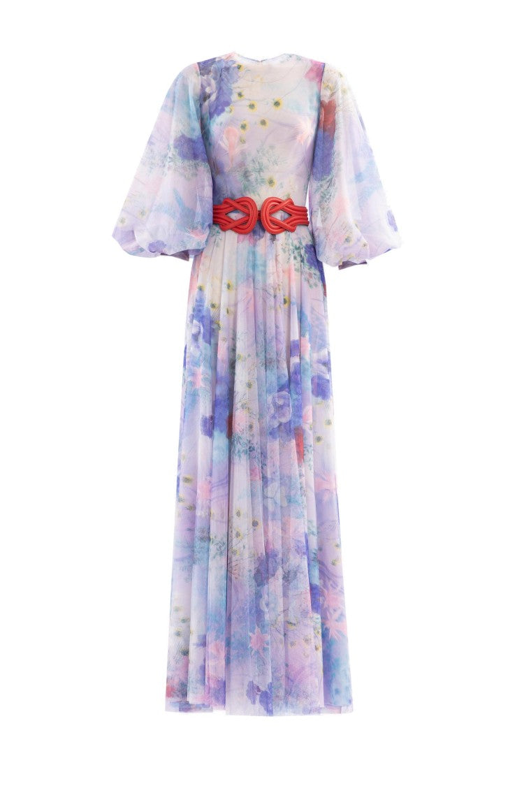 Floral Printed Long Dress