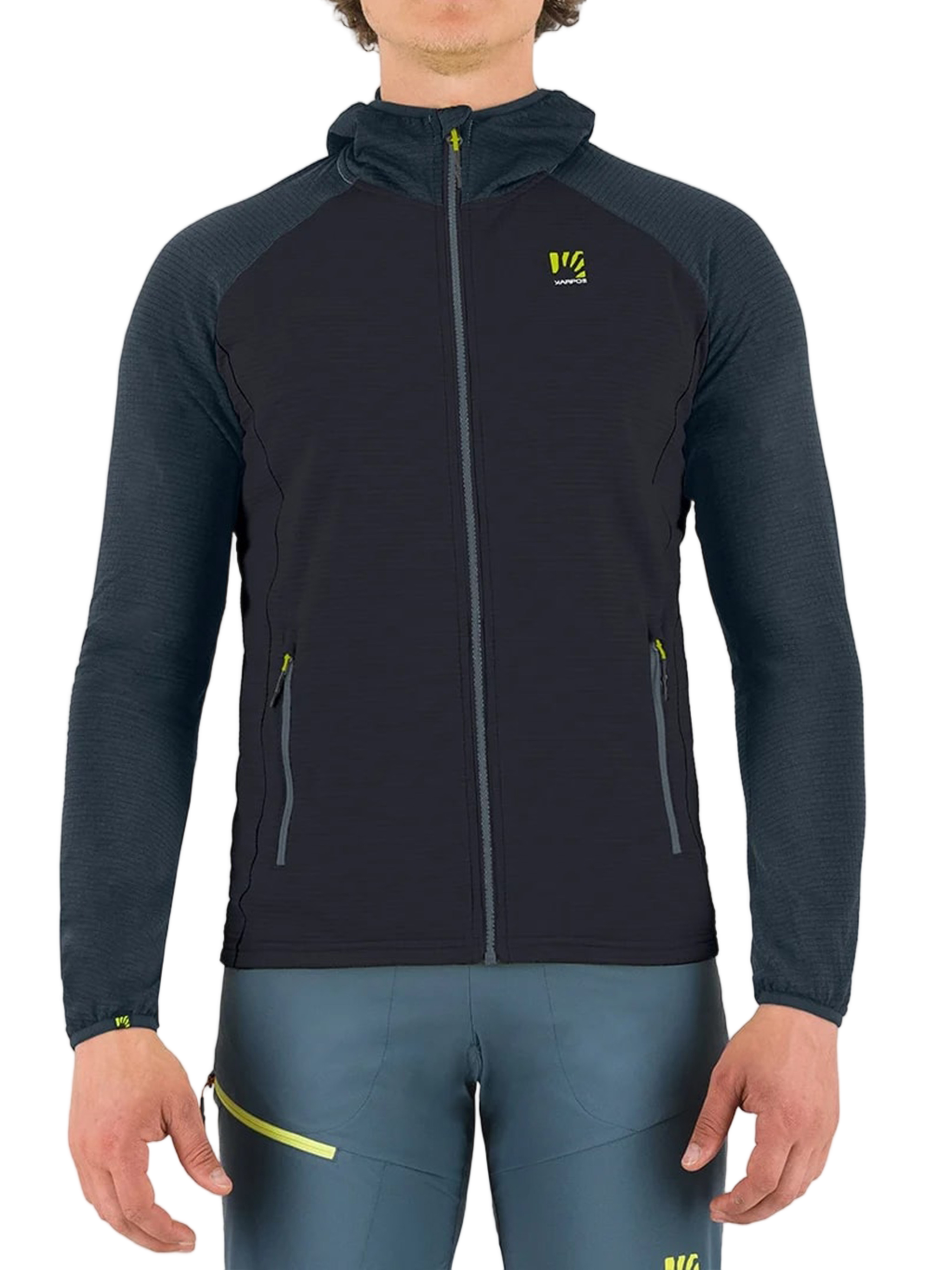 Black Ambrizzola Full Zip Hoodie