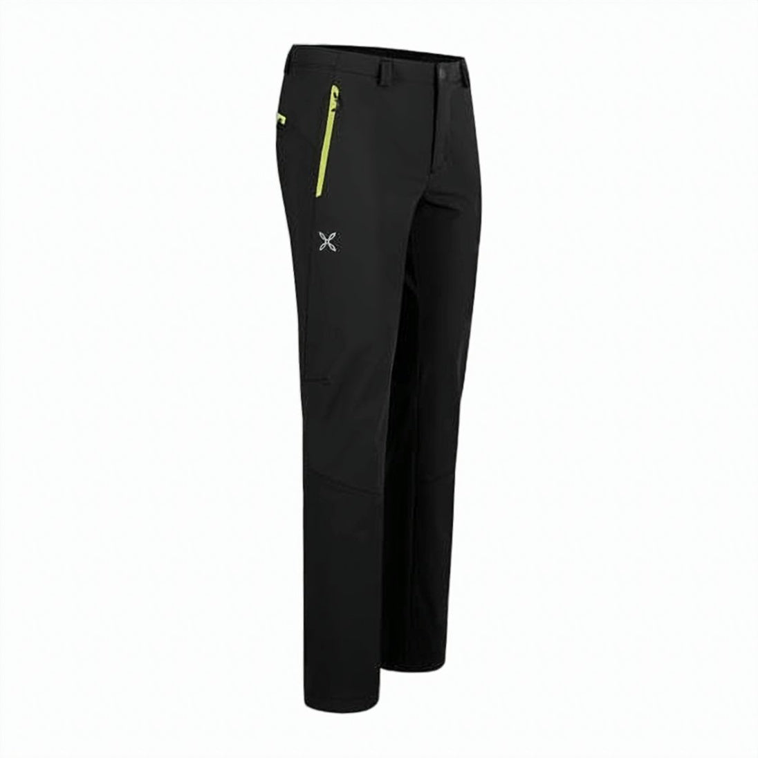 Minimalistic Black Straight Pants