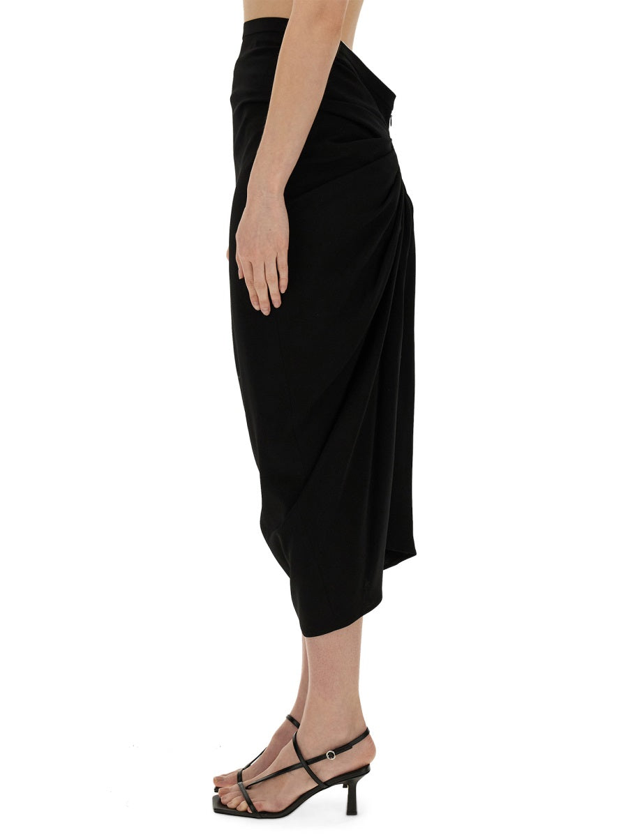 Draped Skirt Crafted