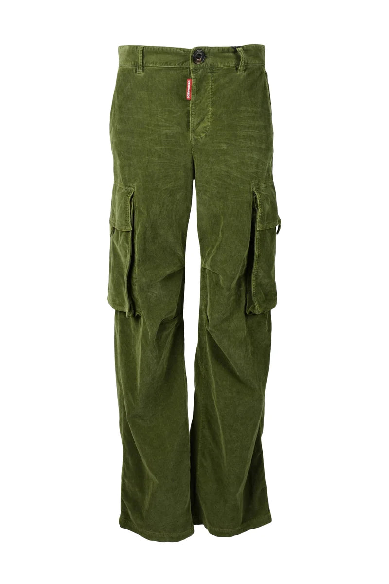 Stretch Trousers - Green
