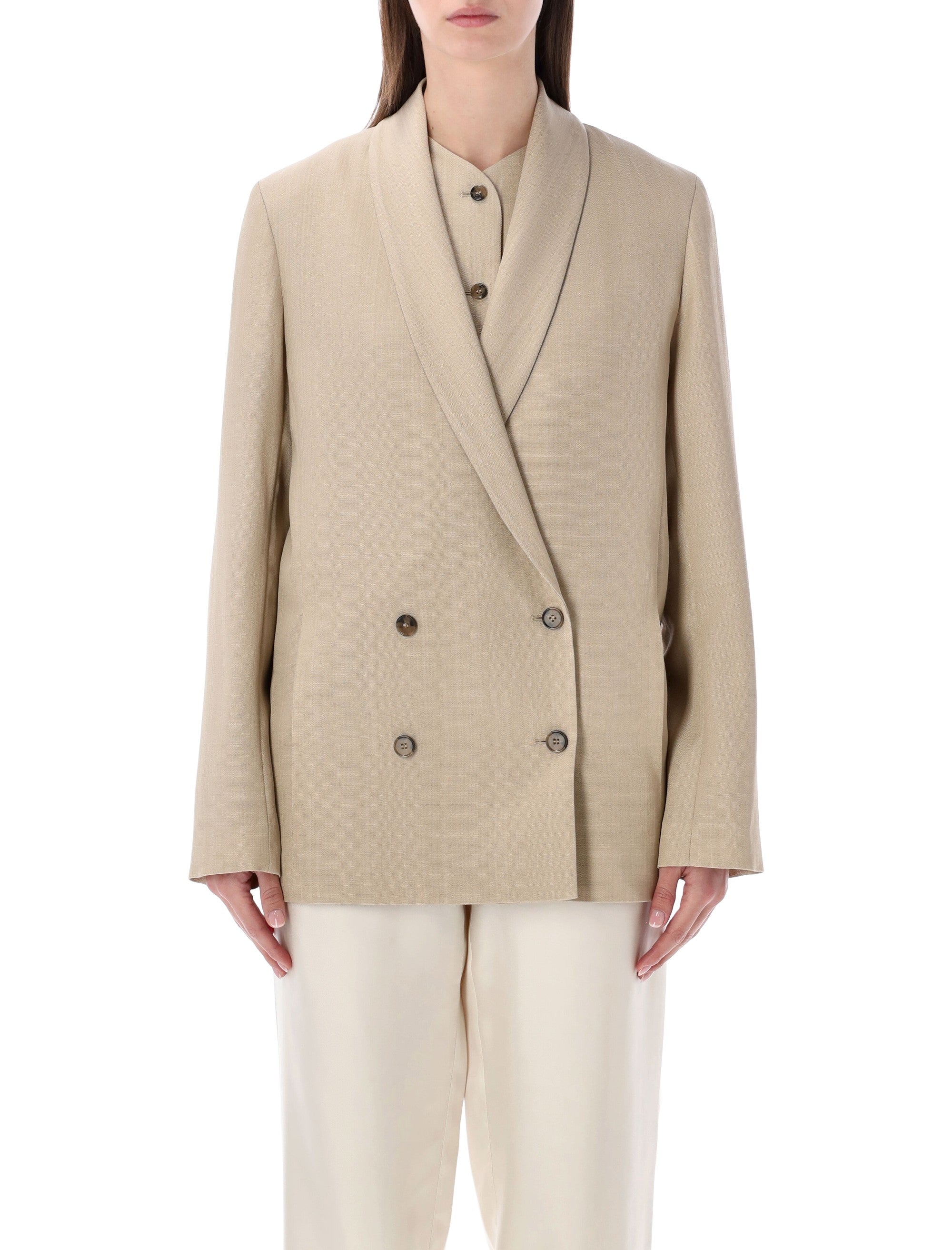 Contemporary Double-Breasted Minka Blazer