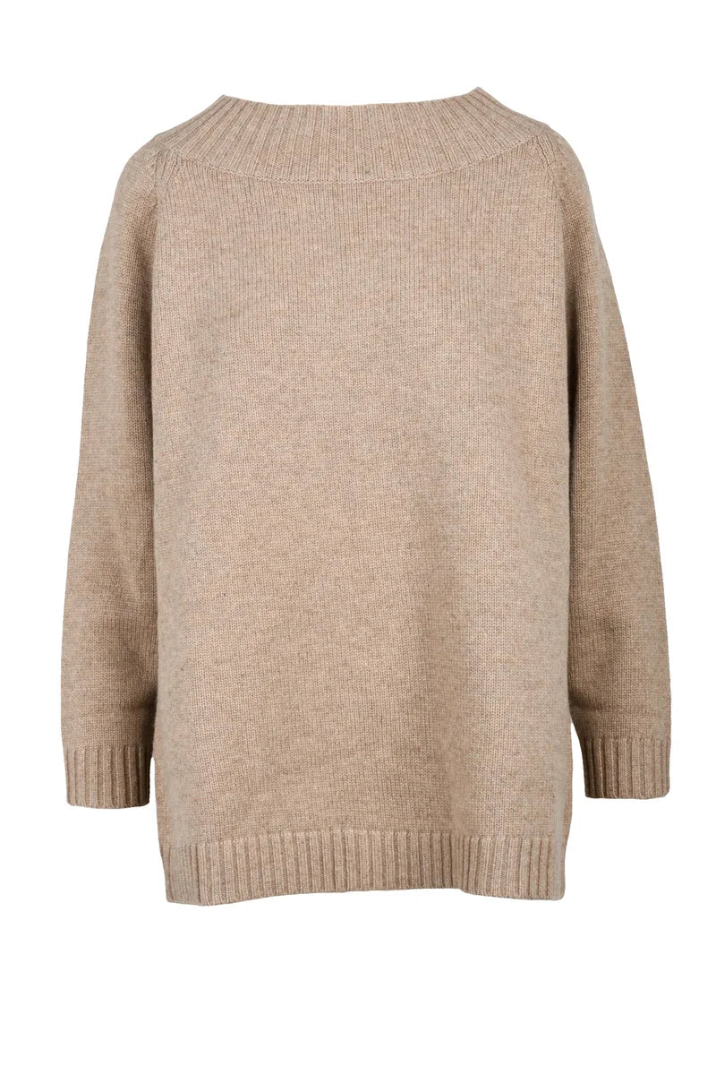 Wool Cashmere Sweater - Beige