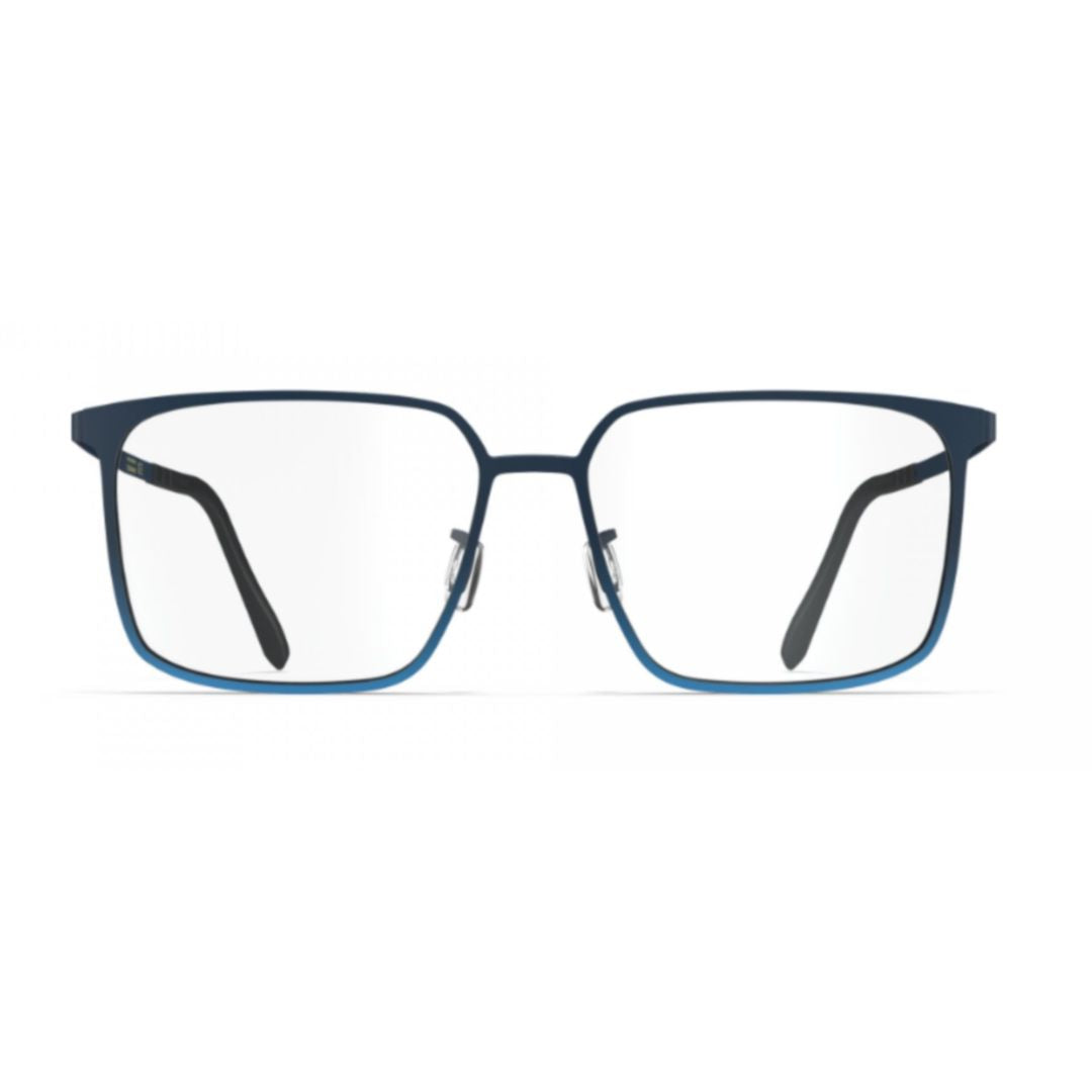 Bf1083 Cobalt Rectangular Frame Eyeglasses in Gradient Blue
