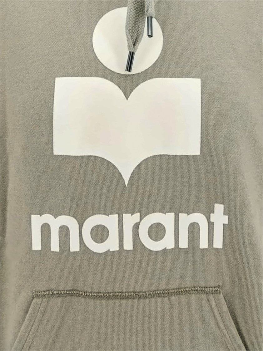 Relaxed Fit Hoodie with Contrasting Logo Detail