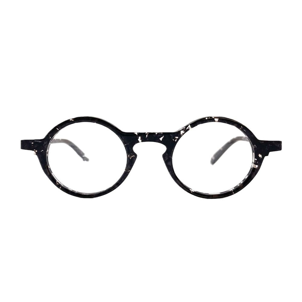 Figuier Round Acetate Sunglasses With Keyhole Bridge