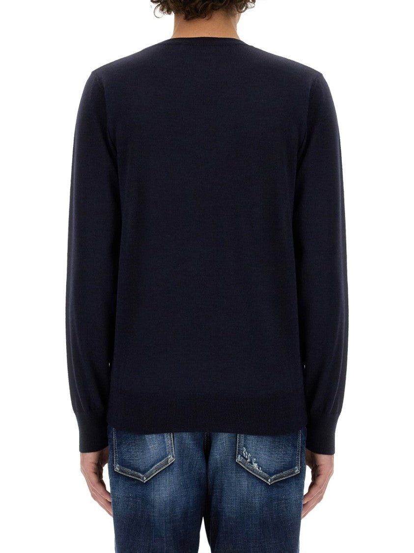 Black Wool Jersey