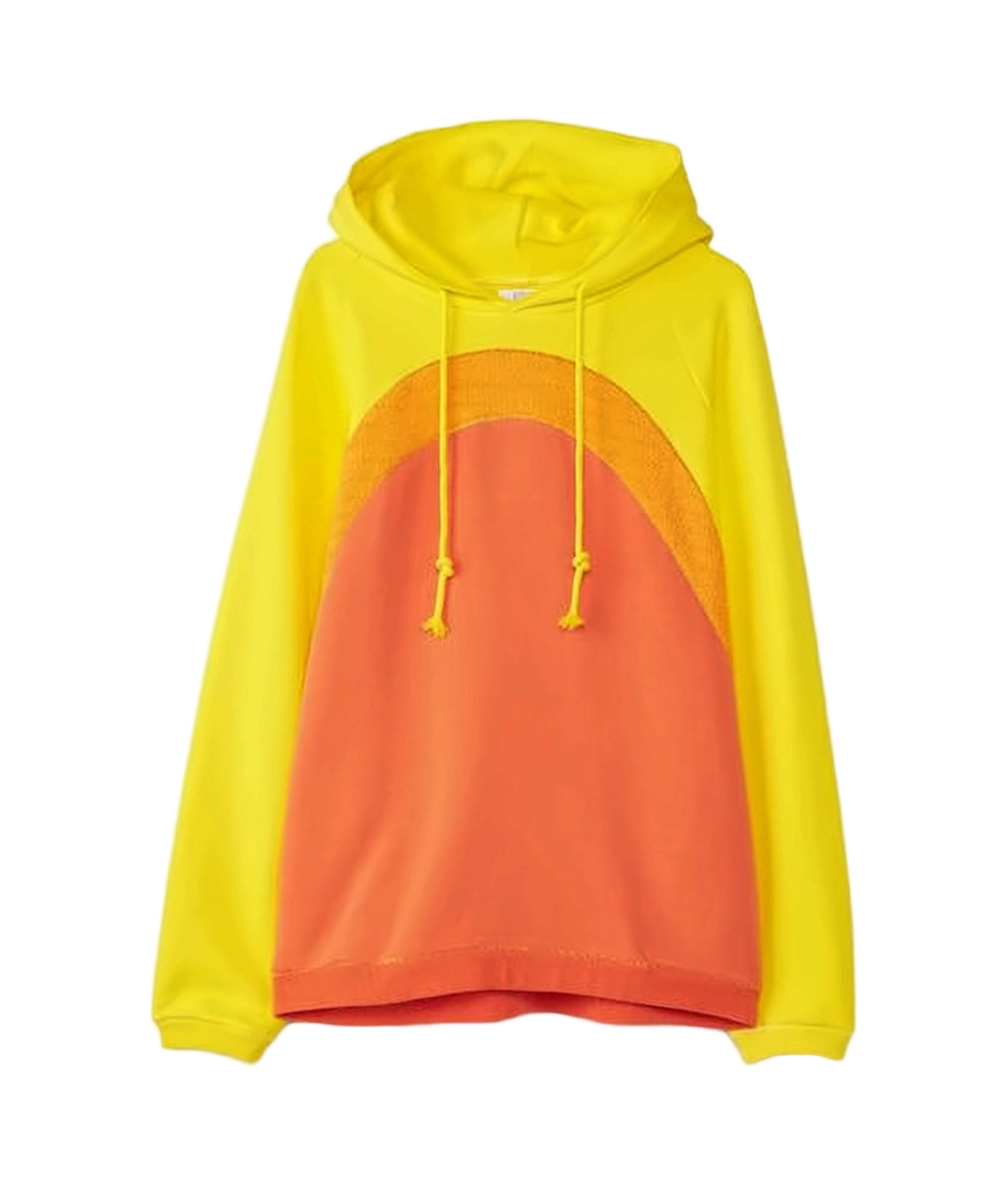 Color-Block Hooded Sweatshirt