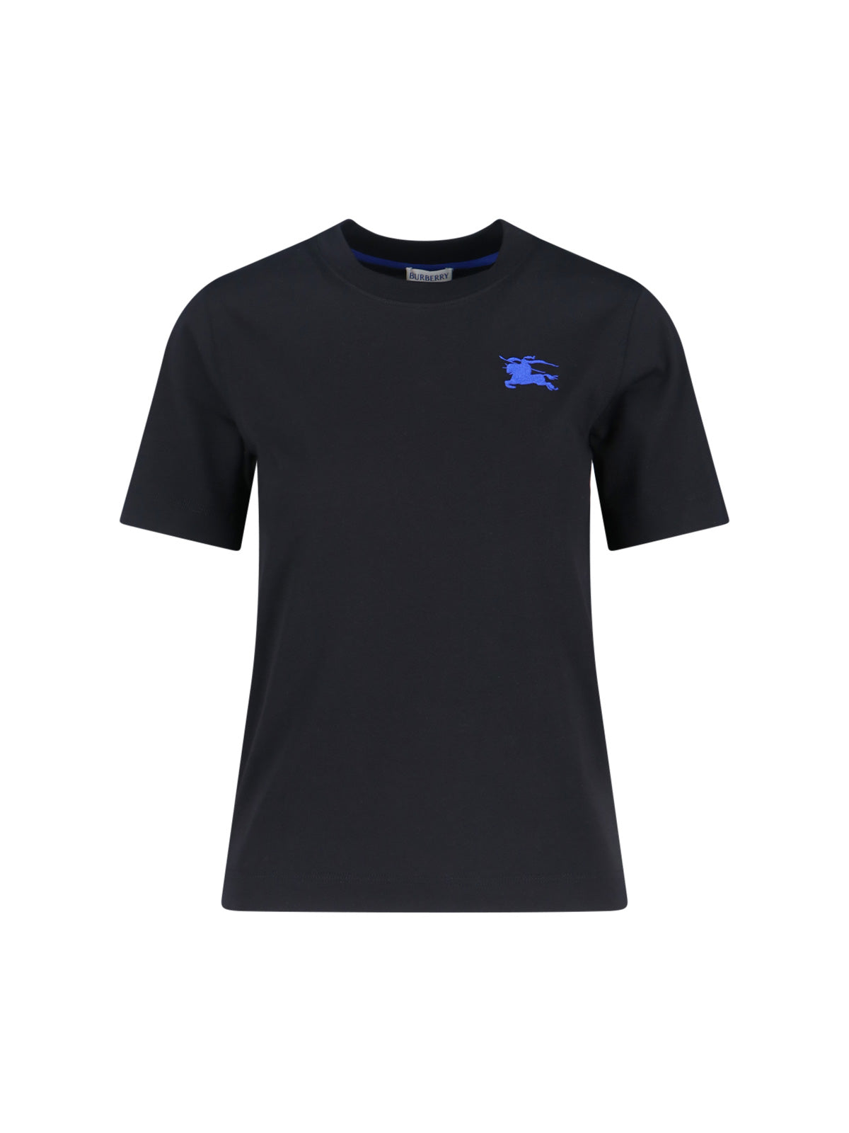 "Edk" T-Shirt, In Black Cotton