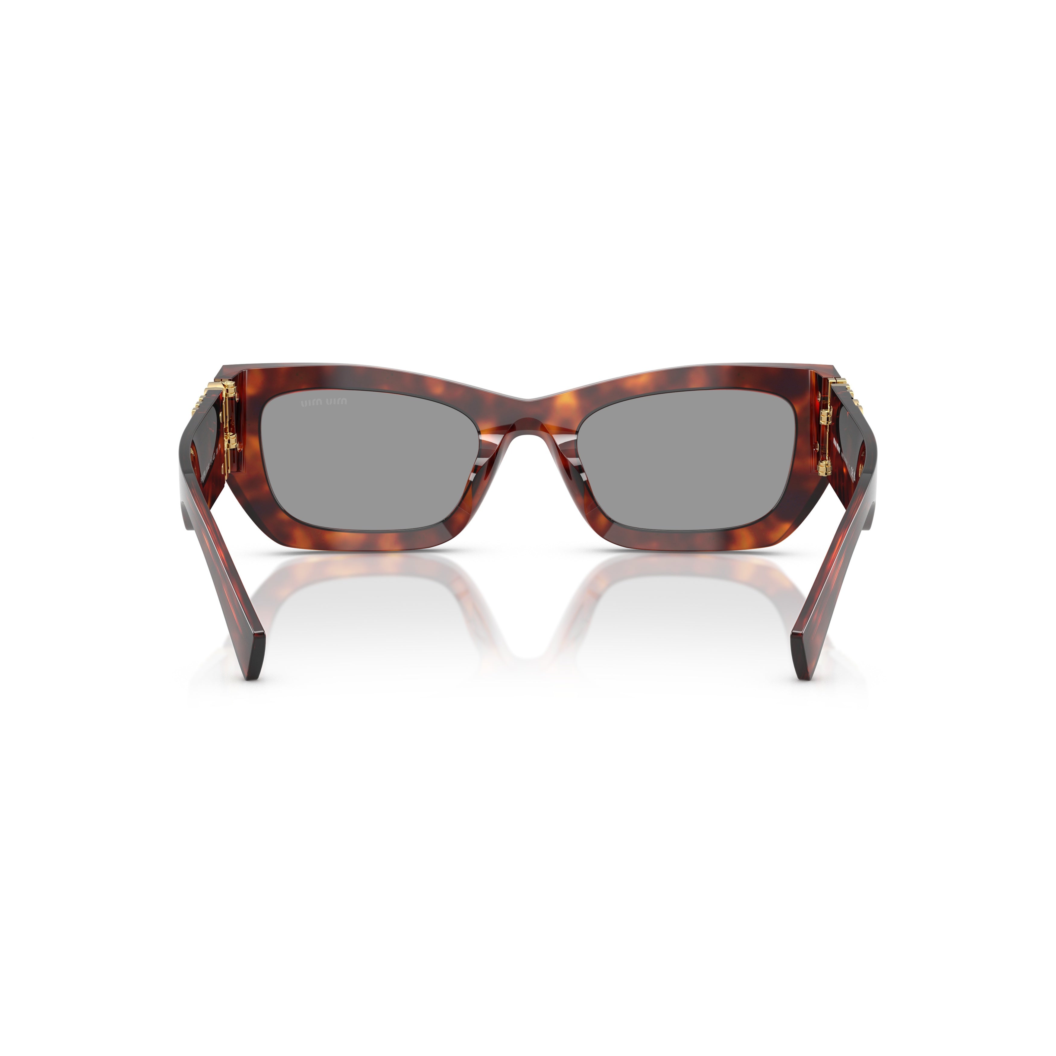 0mu 09ws Angular Tortoiseshell Acetate Sunglasses