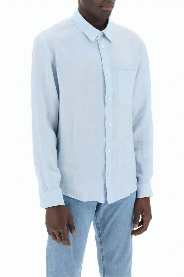 Lightweight Linen Long-Sleeve Shirt