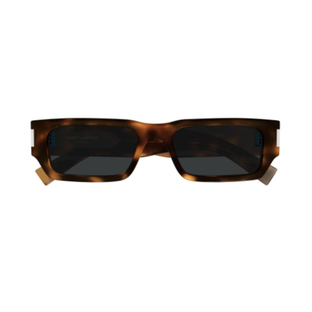 Sl 660 Rectangular Tortoiseshell Sunglasses