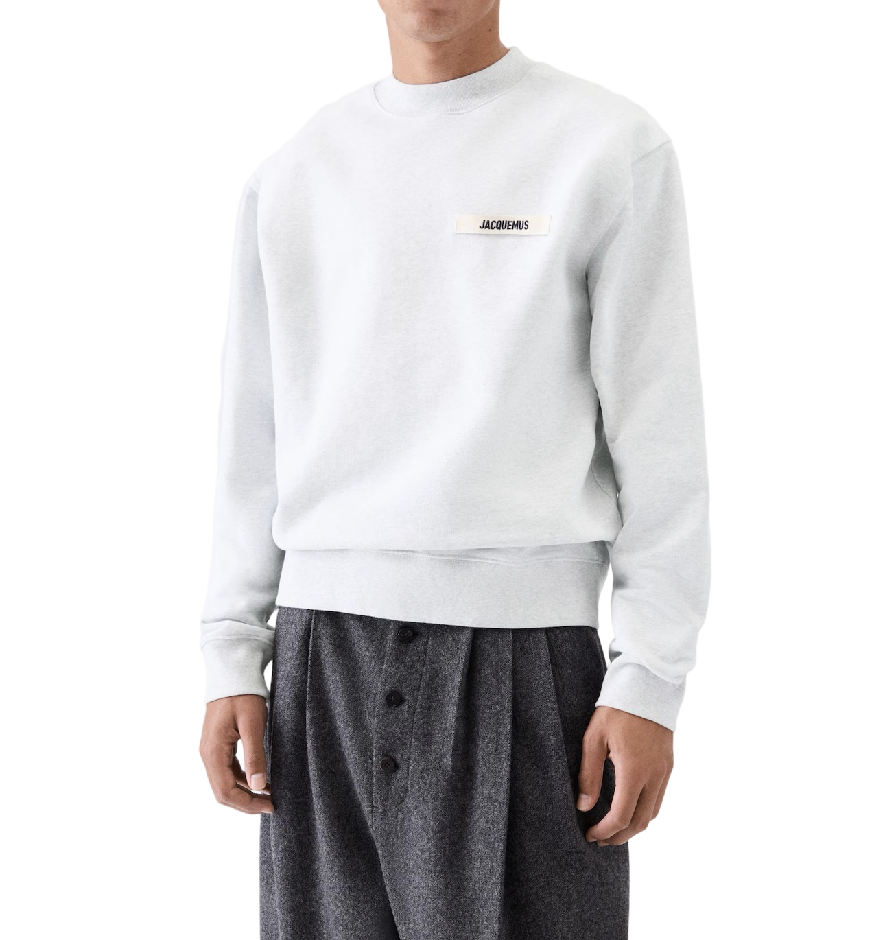 Gros-Grain Logo Zip Sweater