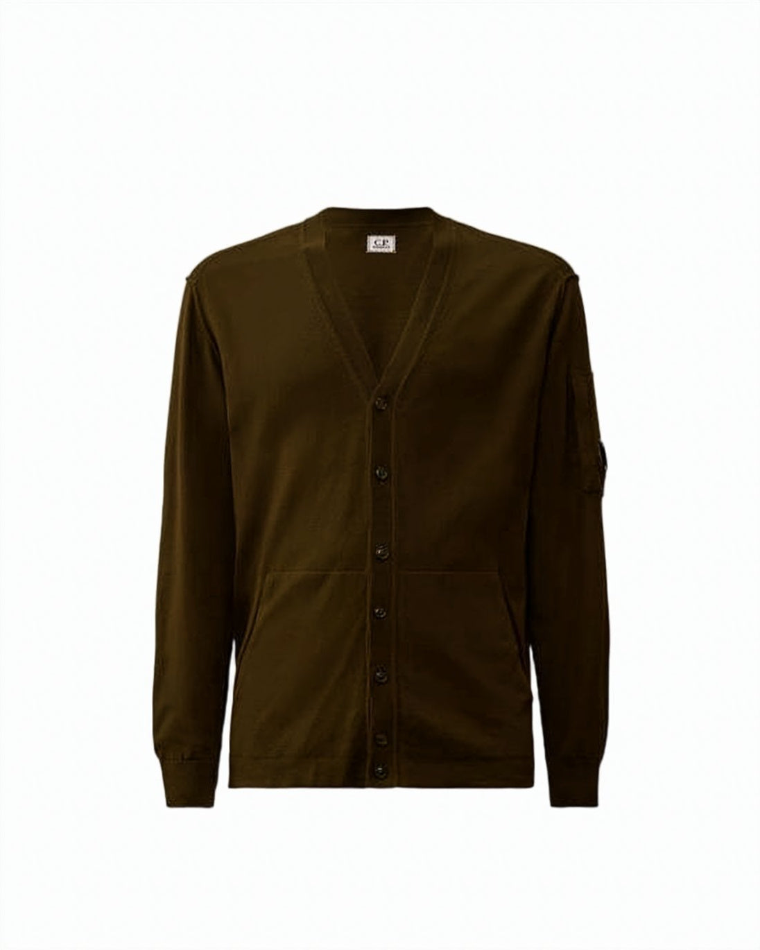 V-Neck Button-Up Cardigan Sweater