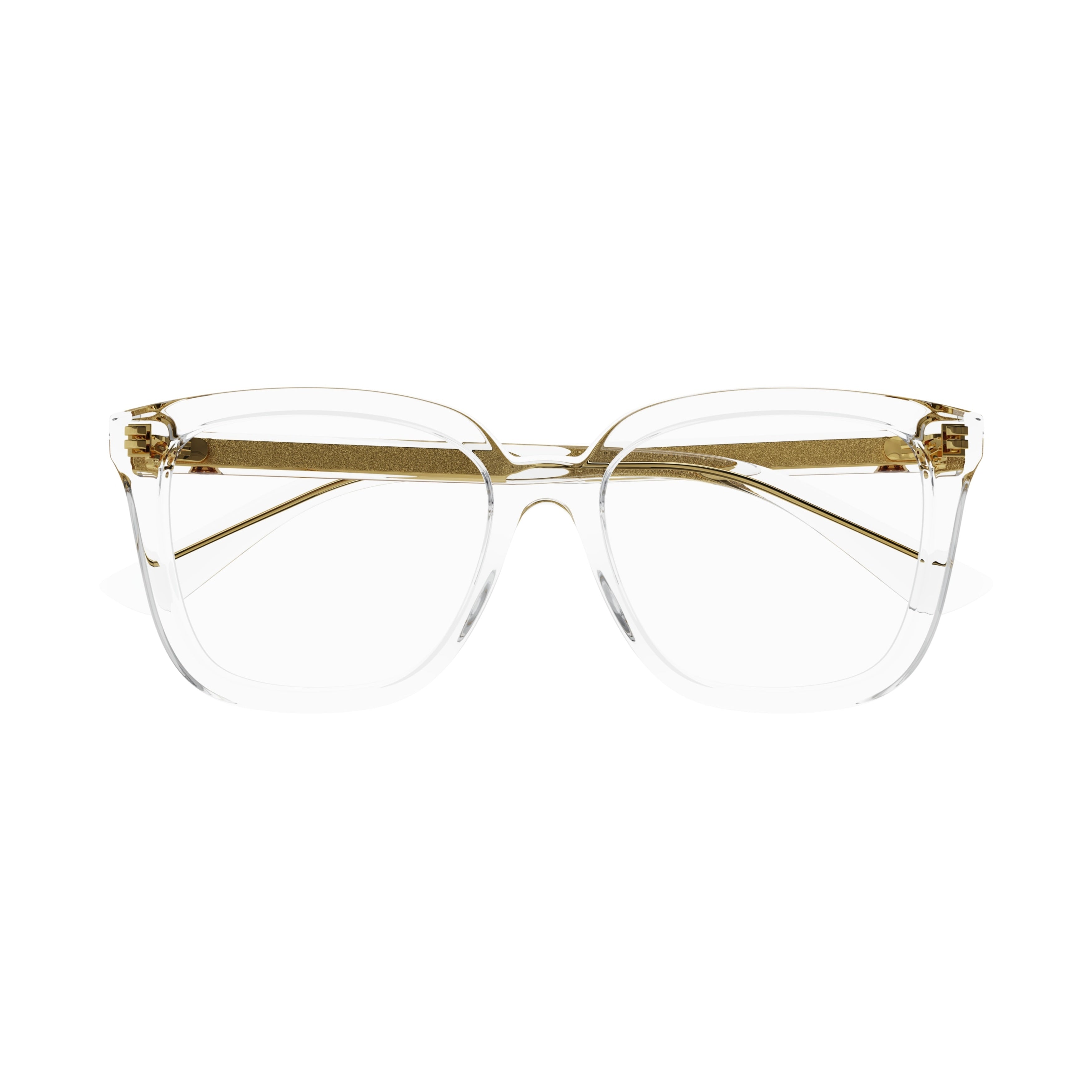 Gg1319o Transparent Square Eyeglasses