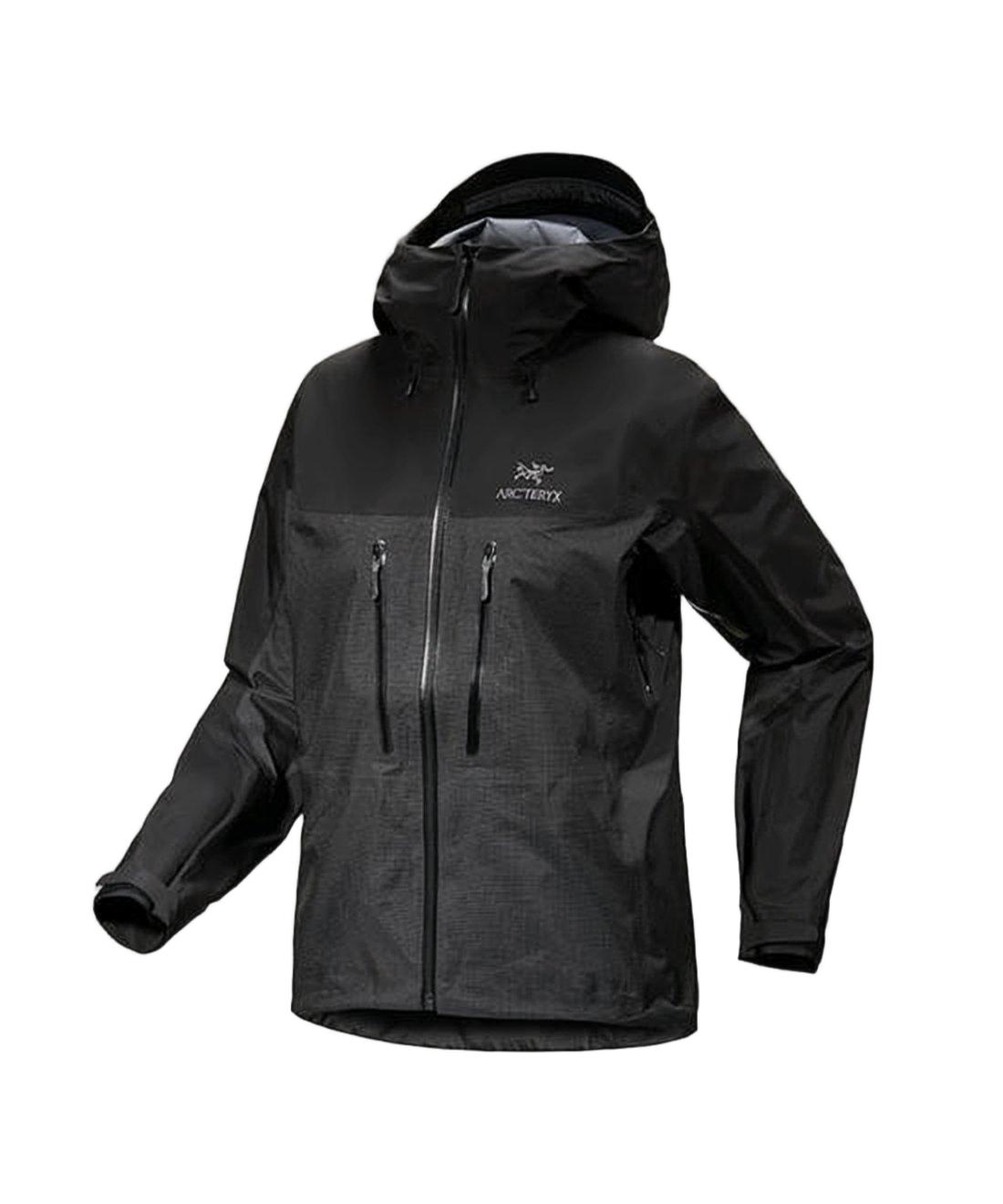 Functional Hooded Jacket with Textured Finish