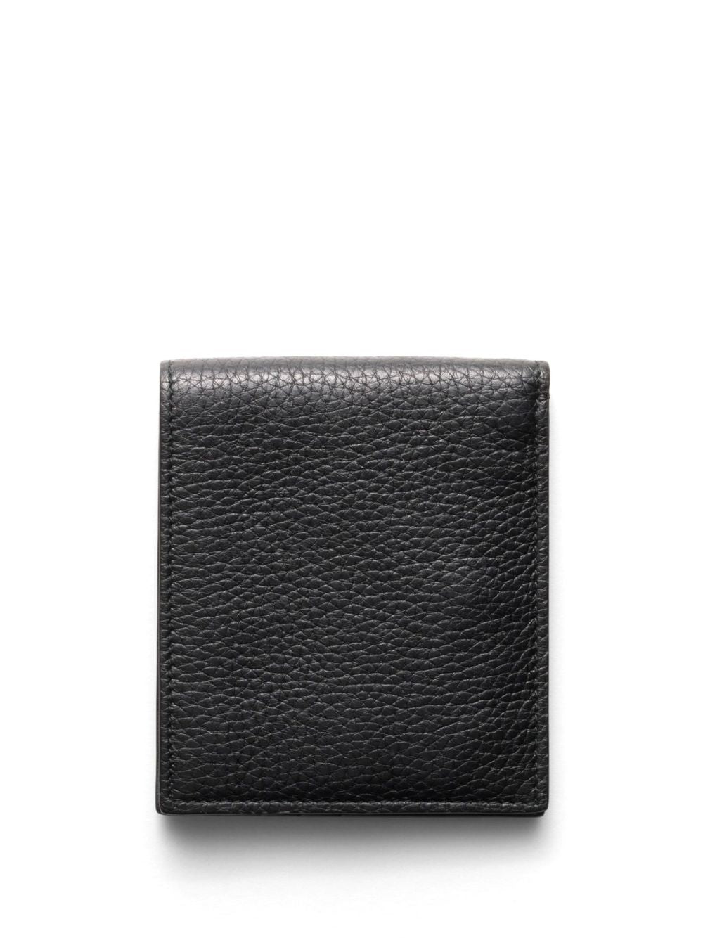 Textured Leather Bifold Wallet