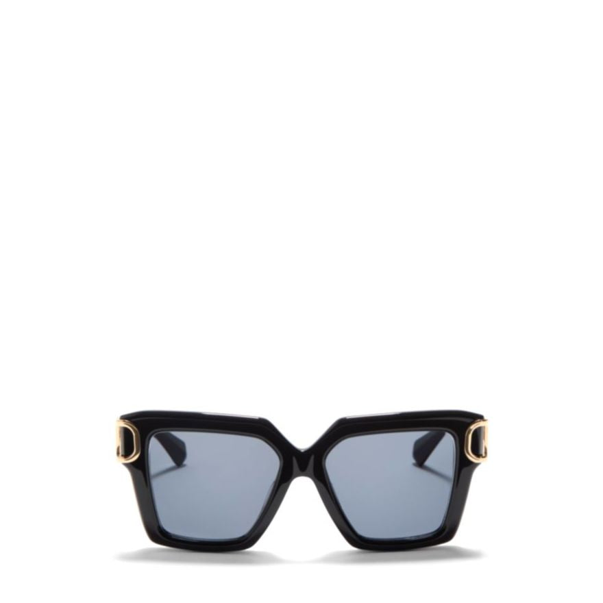 V - Uno Bold Oversized Square Frame Sunglasses