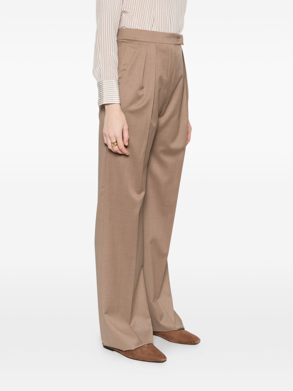 Wool Twill Trousers