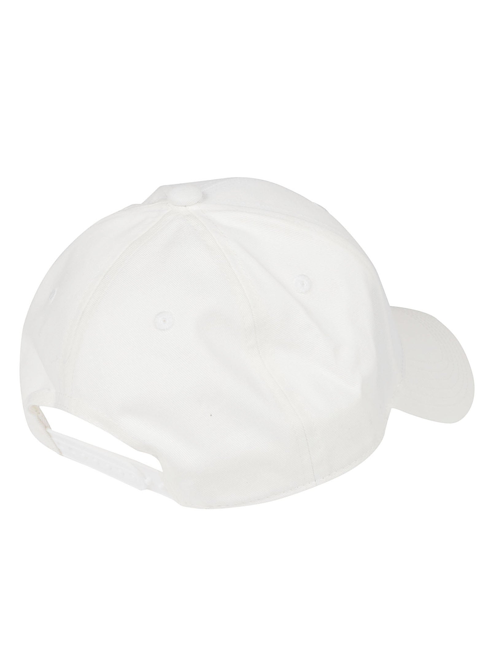 Curved Brim Cap With Embroidered Half-Star Logo