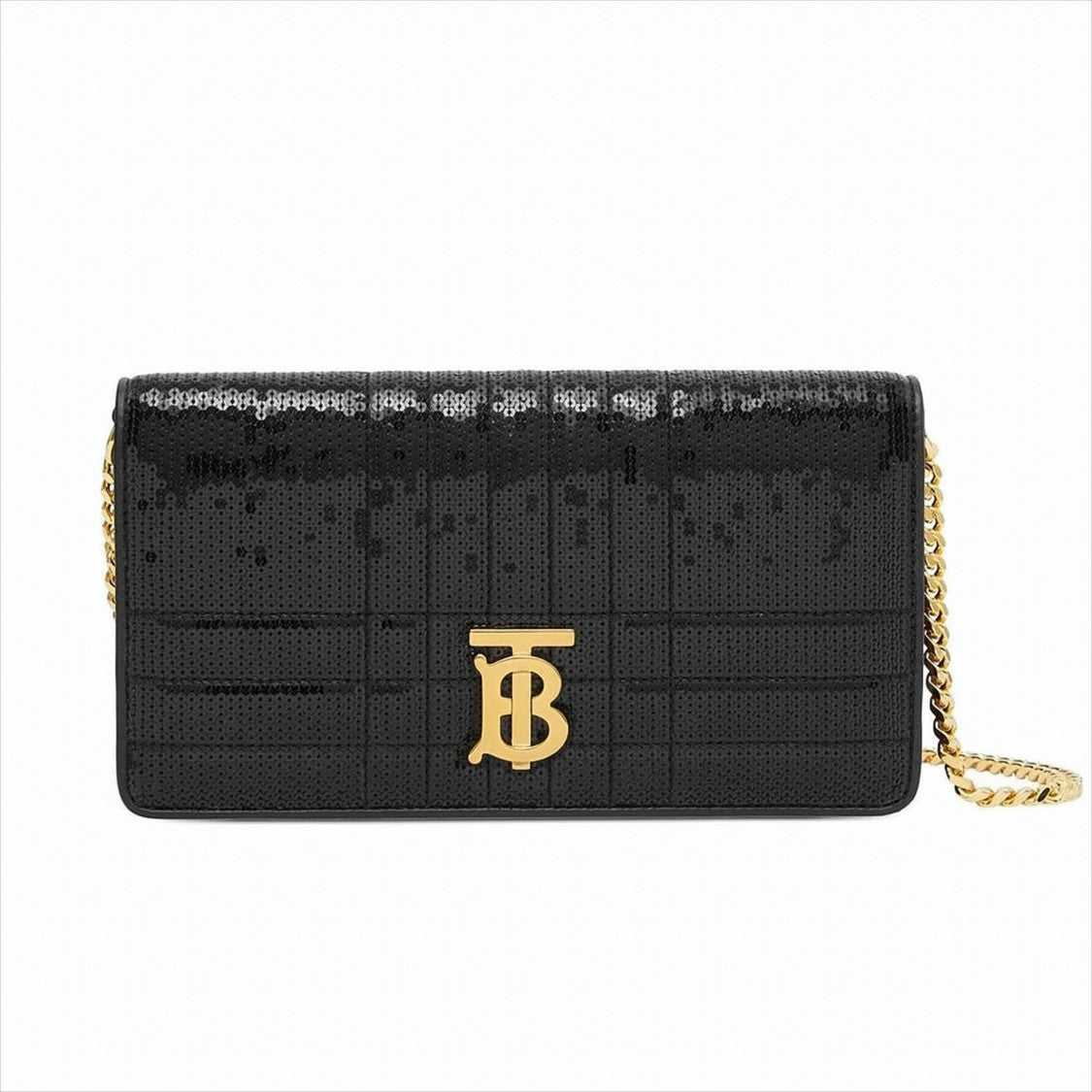 Quilted Lambskin Wallet Bag with Detachable Strap