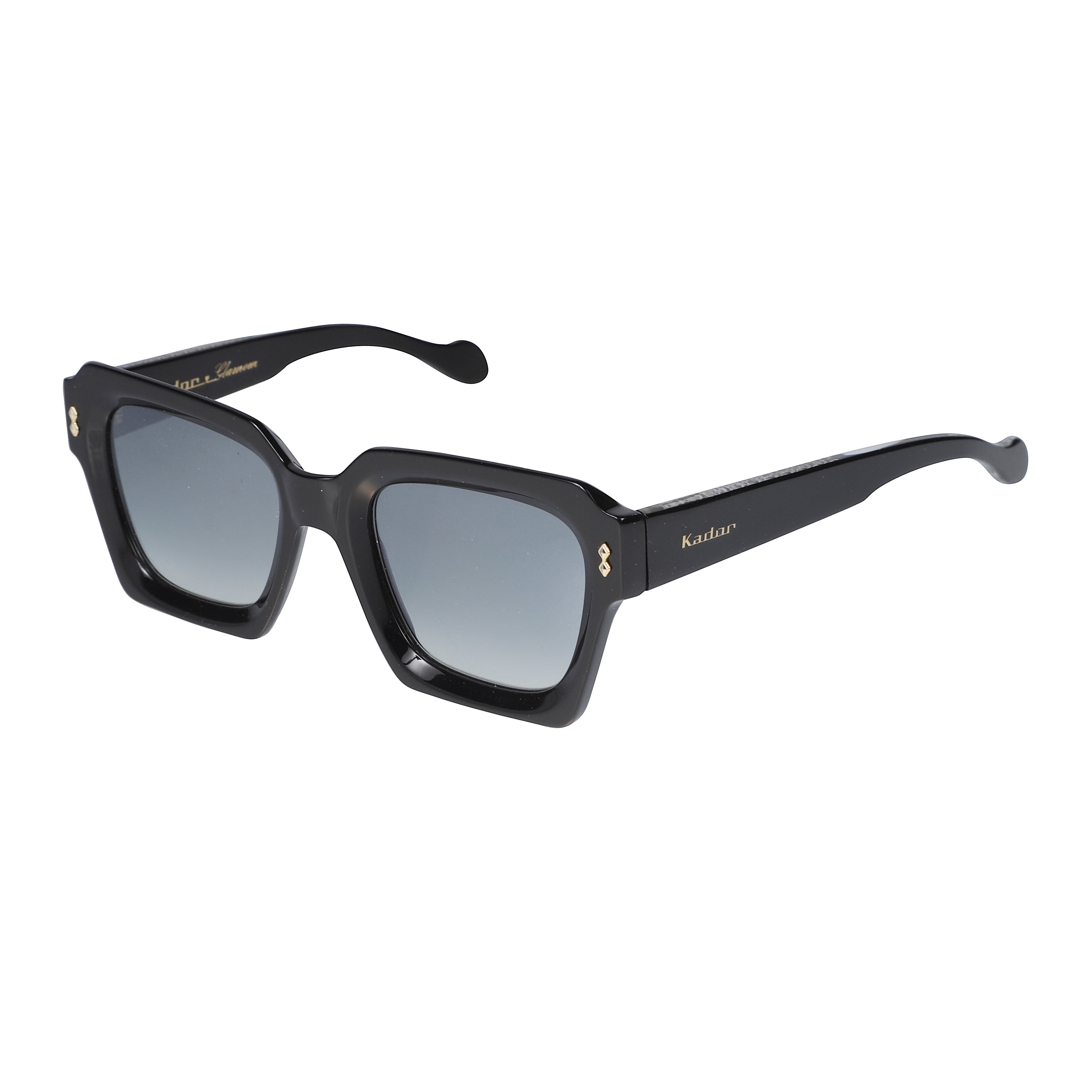 Kallima Glamour Oversized Square Frame Sunglasses with Gradient Lenses