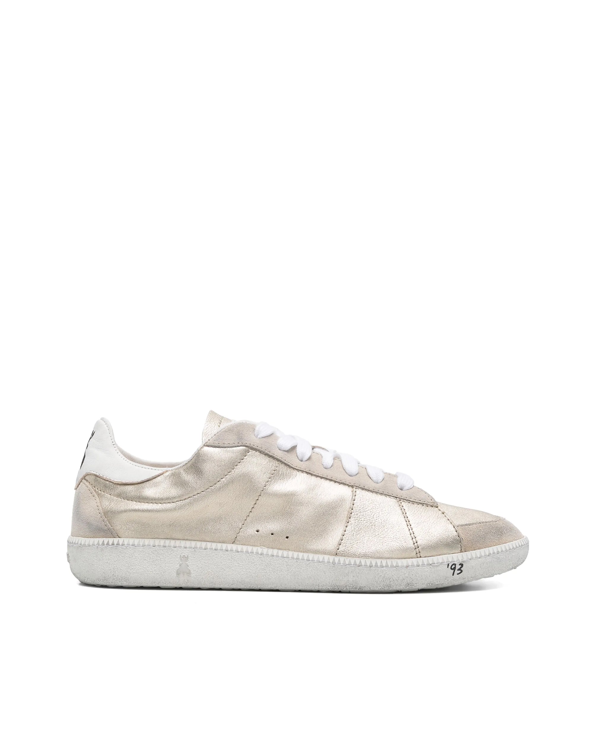 Błyszczące złote sneakersy Skin ’93