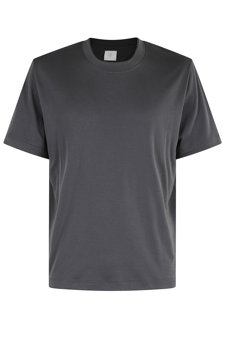 Classic Round-Neck Anthracite T-Shirt