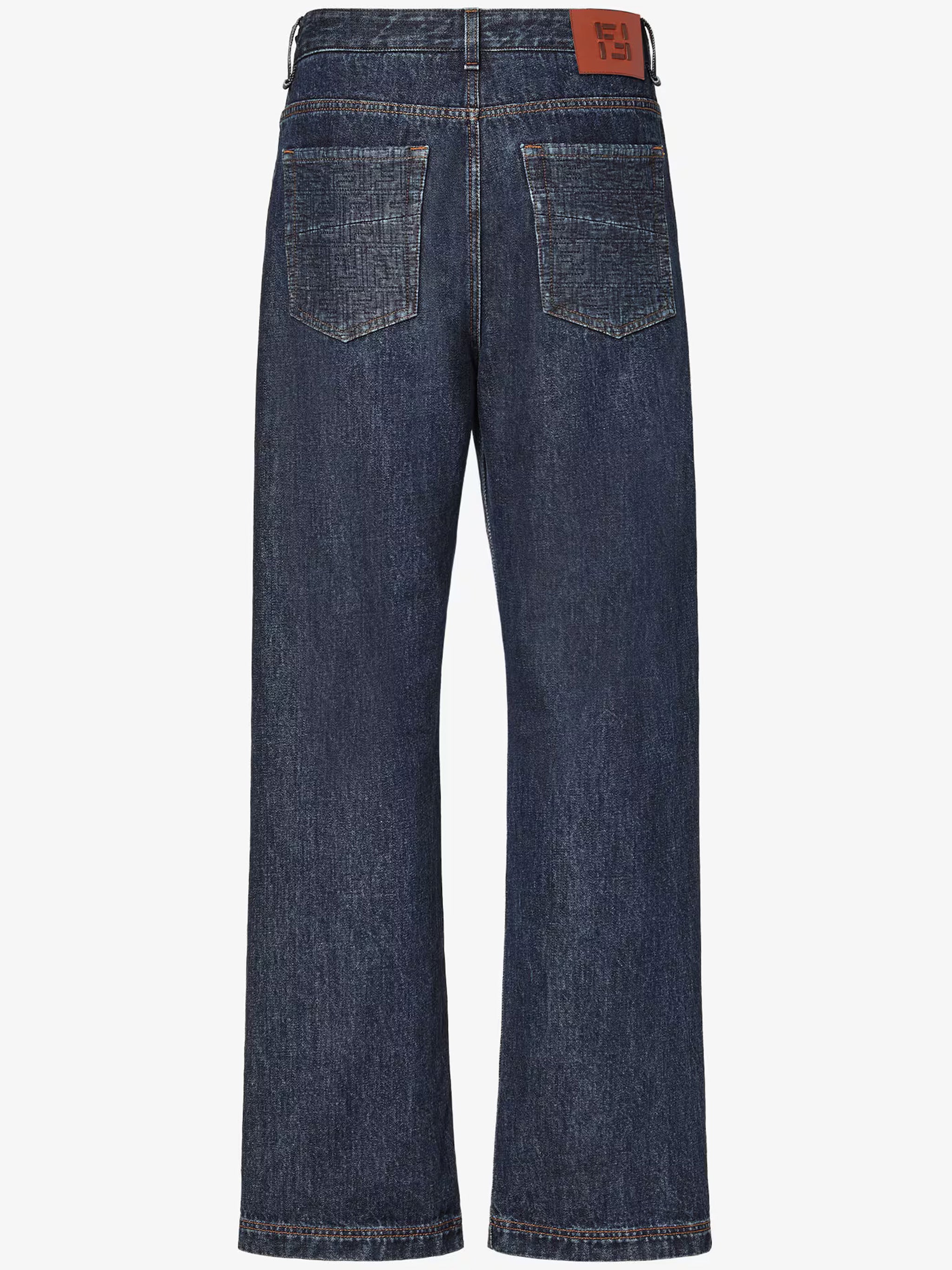 Regular FF Padded Dark Indigo Jeans